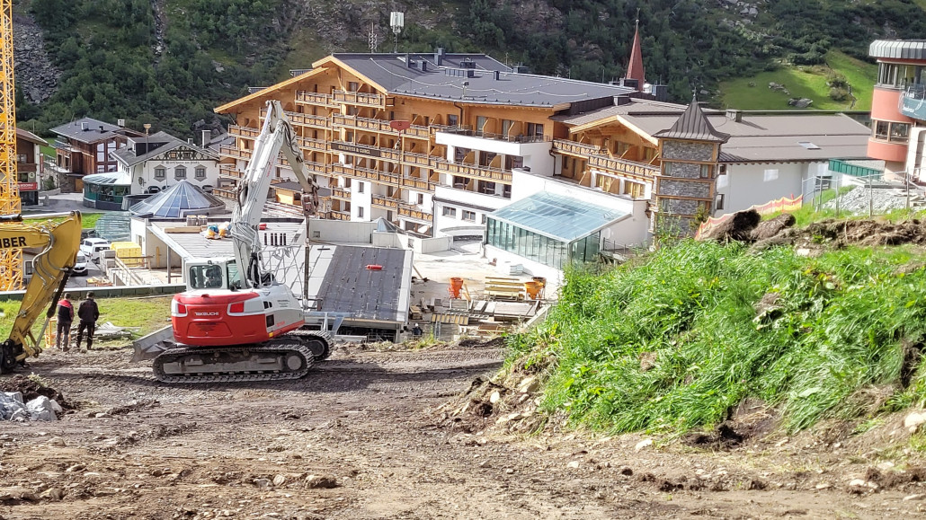 Blick auf die Talstation