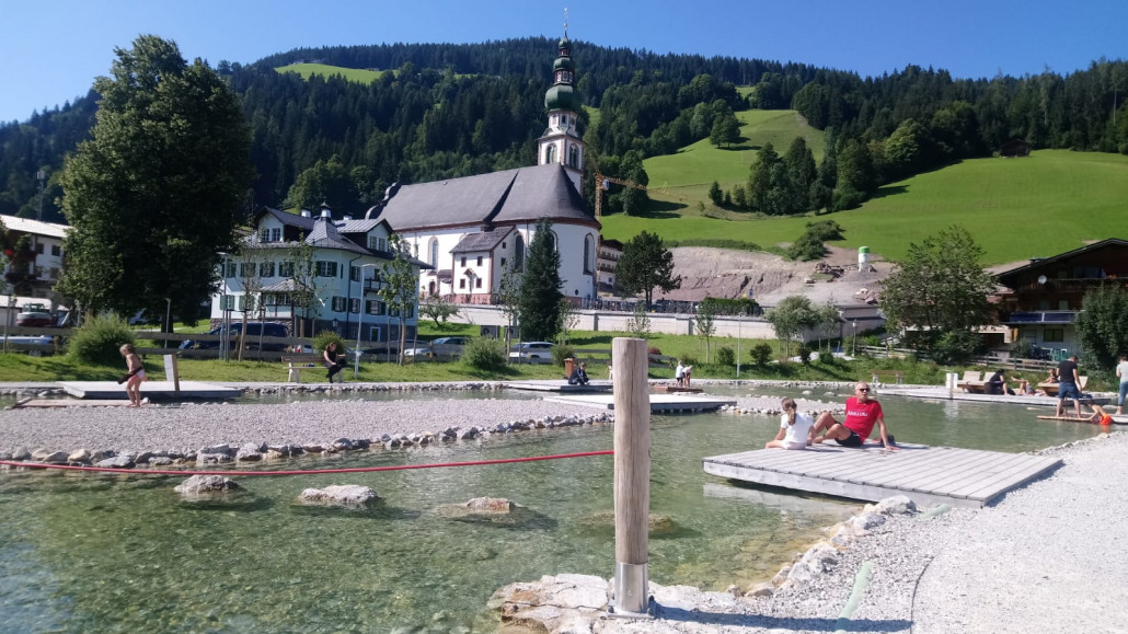 Flossteixh und Badesee in einem