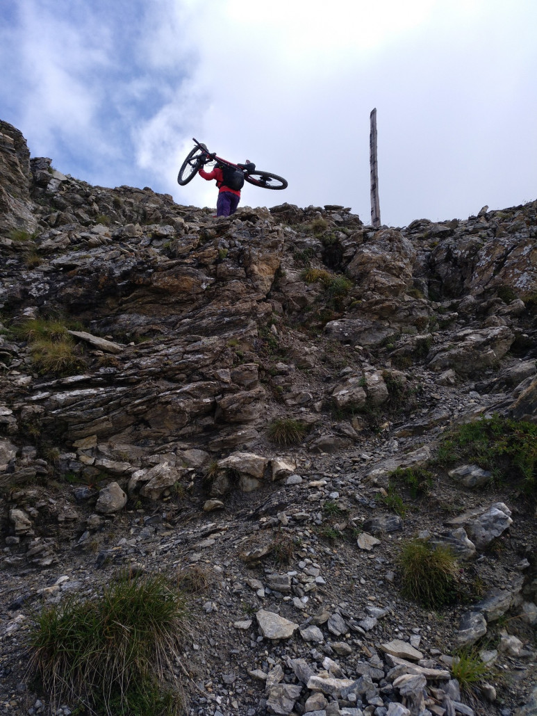 Aufstieg zum Piz Clünas