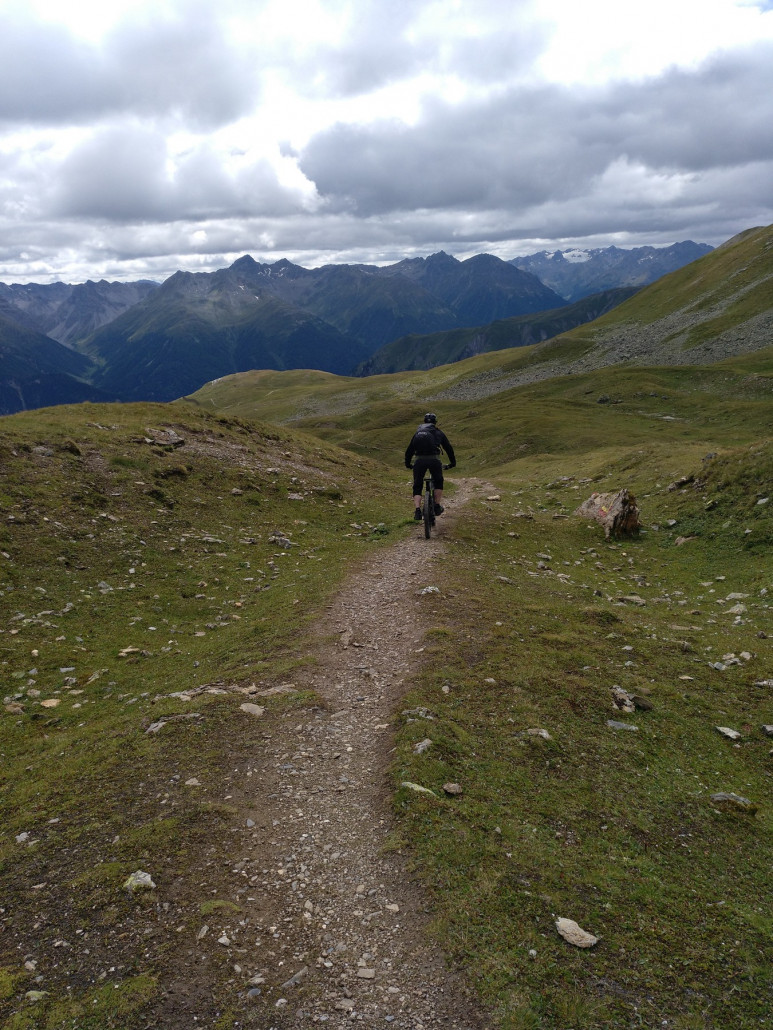 Abfahrt zur Alp Laret