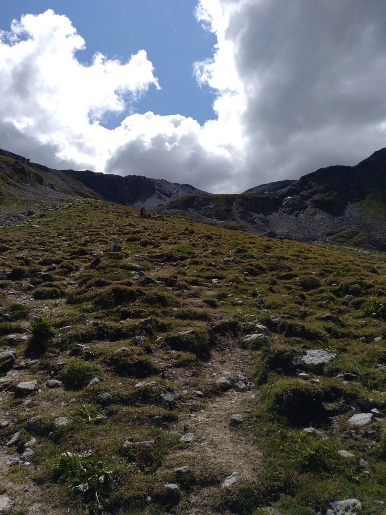 Abfahrt Fuorcla Sesvenna