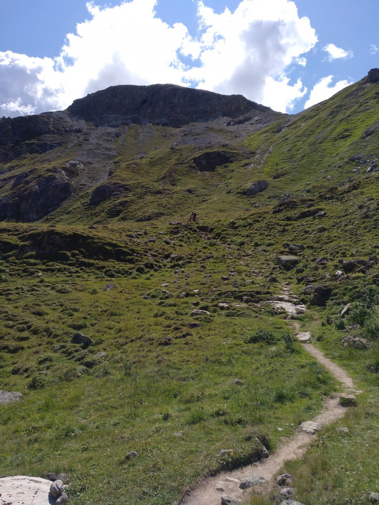 Abfahrt Fuorcla Sesvenna