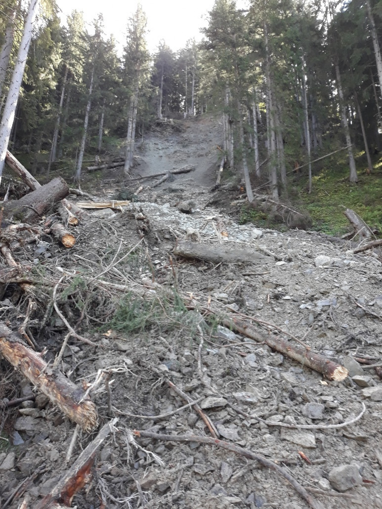 Piste 51, unterhalb Antlasseealm