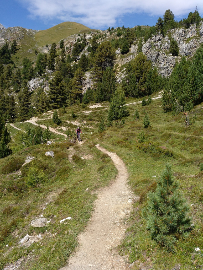 Auf dem Weg zur Alp da Munt