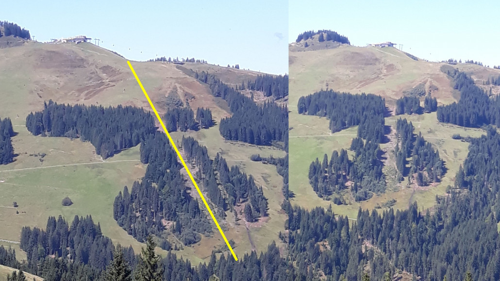 Blick Richtung Hartkaiser