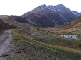 Bereich der neuen Talstation