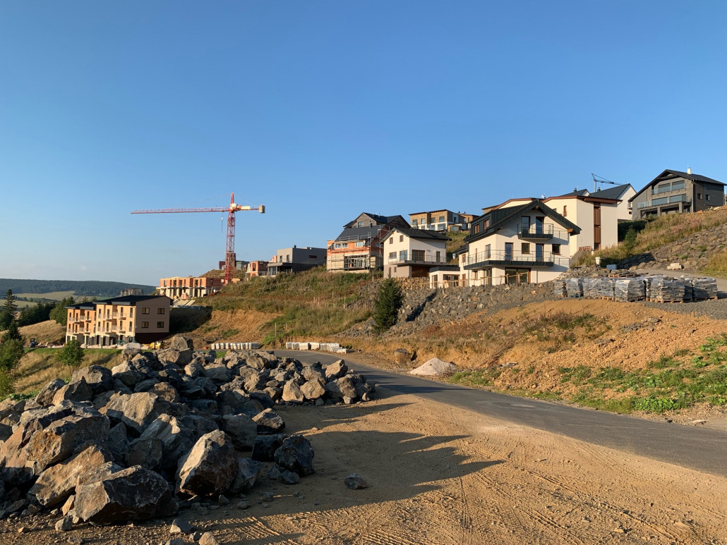 Umlenkplatz - Blick Talwärts