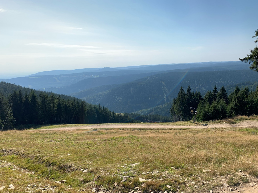 Jachymovska (1) vom Barontrail aus