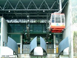 Talstation der Pendelbahn von Ravascletto