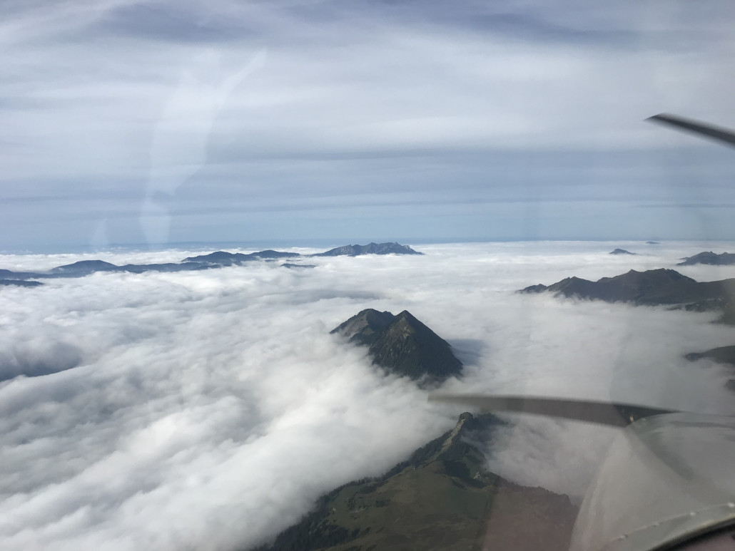 Und am Schluss hatte ich noch Probleme, ein Loch zum Absinken zu finden. Und es gelang auch erst im zweiten Versuch.