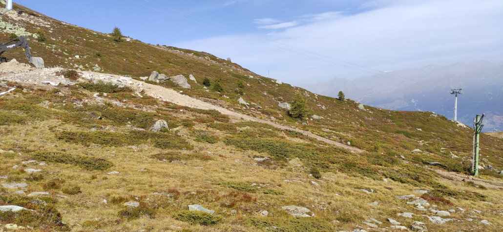 Bereich neue Bergstation SL Cabanon