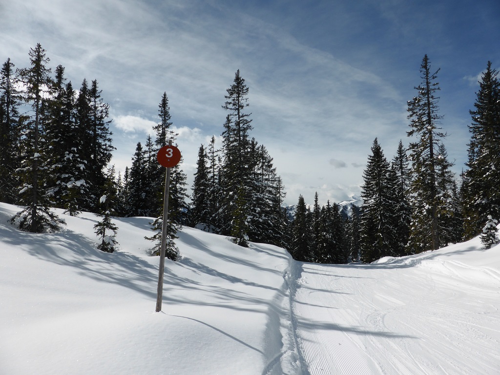 zurück zum Auto, zur Talstation vom Saukkarlift