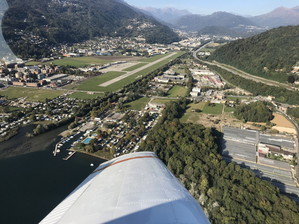 Nach dem Start in Lugano