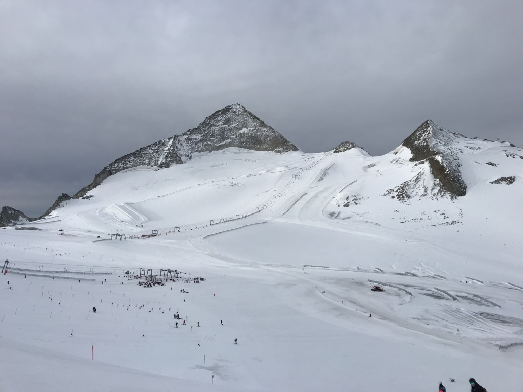Schon die erste Abfahrt von der 10EUB zur Lärmstange machte mehr Spass als alles gestrige
