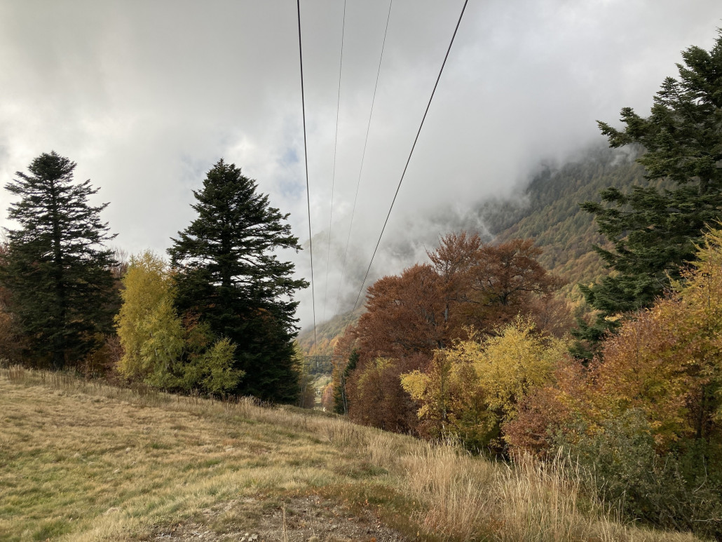 Stillgelegter Schlepplift auf Cimetta