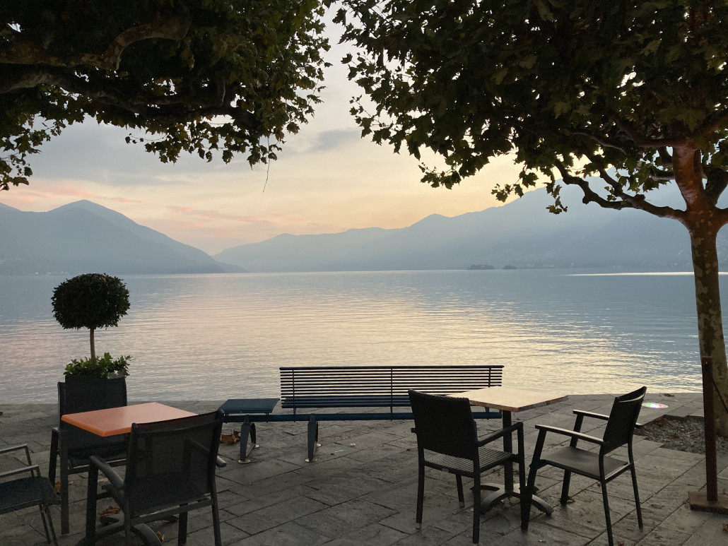 Abendspaziergang am See