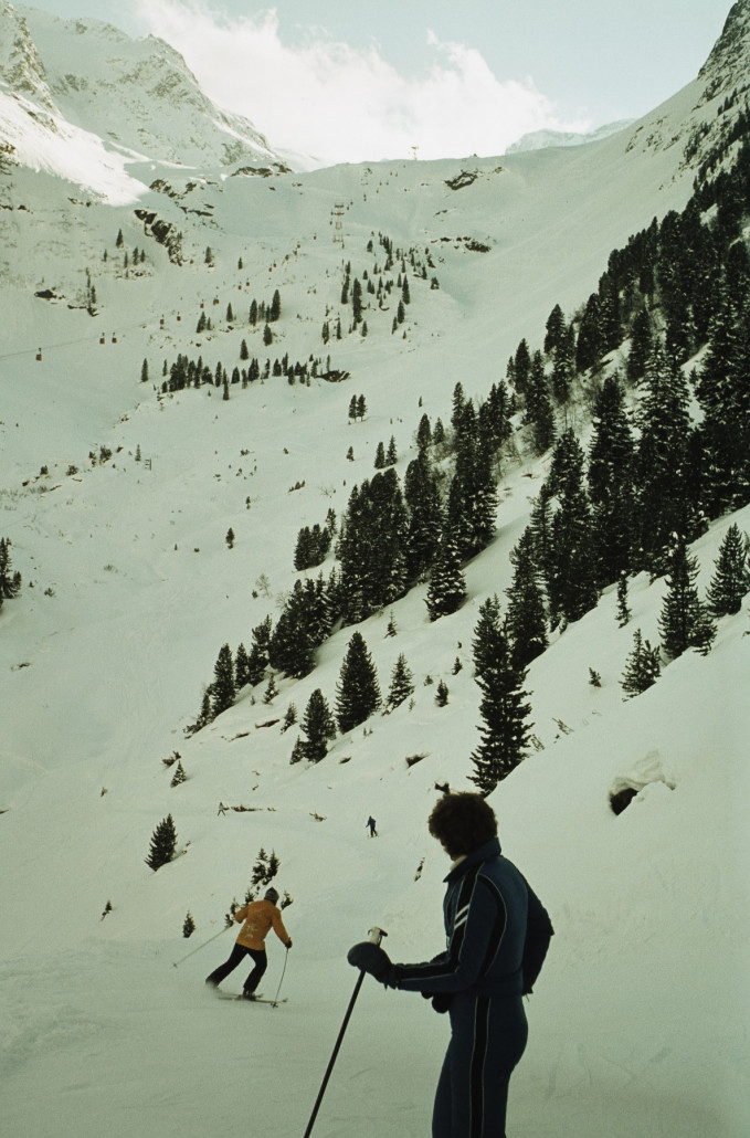 Und ein letzter Blick zurück in Richtung des Skigebiets