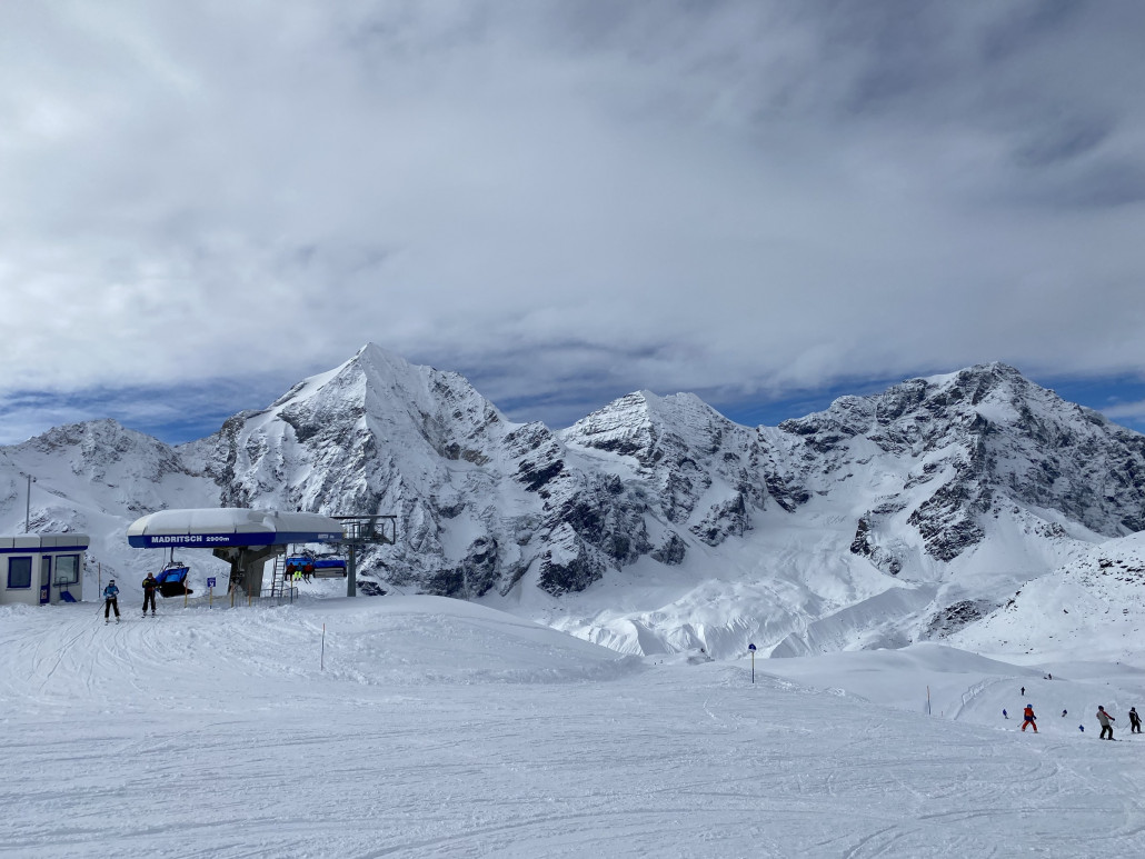 Das Dreigestirn. Landschaft grandios.
