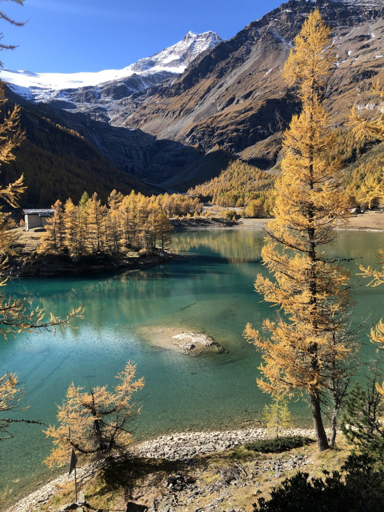 Goldener Oktober mit idealen Wanderverhältnissen bis vor gut einer Woche.