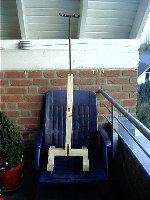 Gestell und Düsenkopf ohne Düsen!