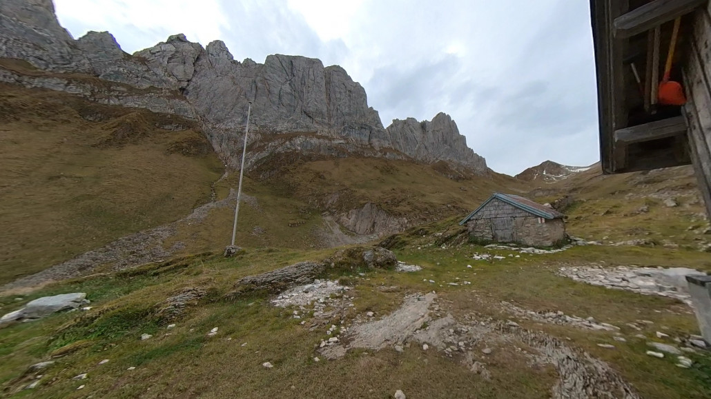 Die Chrüzberge von hinten – von hier bestiegen wir den Chrüzberg III