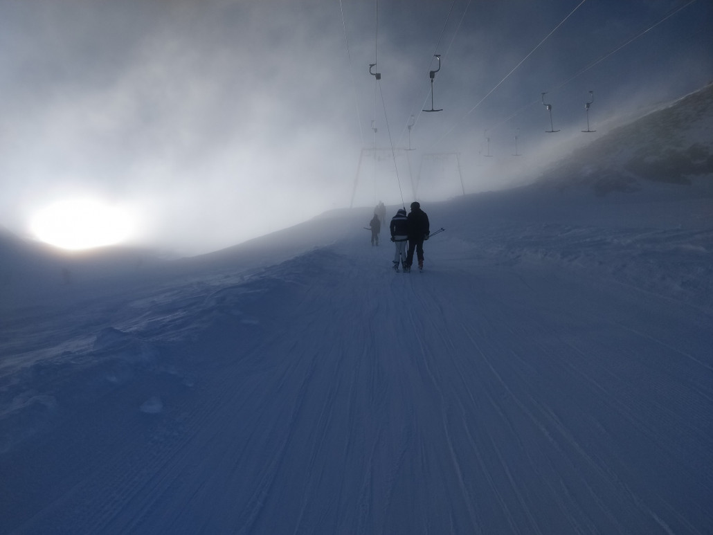 Lichtstimmung am Olpererlift