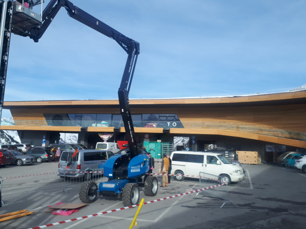 Hier ist alles wieder aufgebaut und sieht aus wie früher.