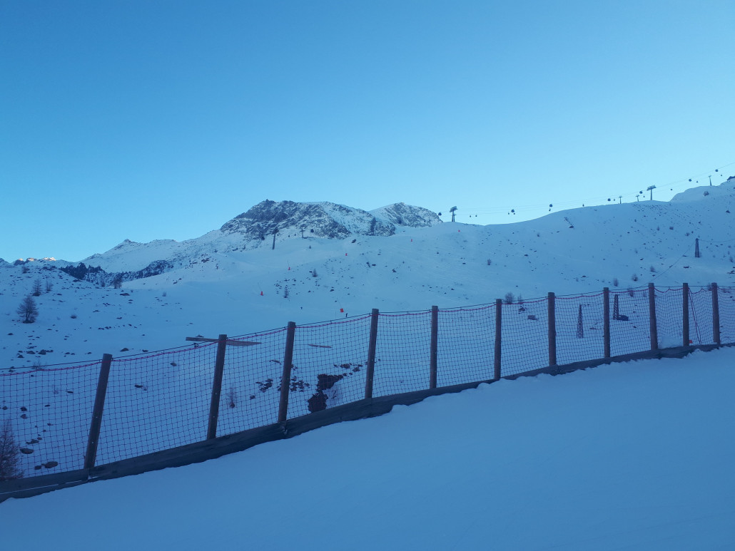 Die alte Talstation wurde komplett abgebrochen. Die neue Talstation würde genau an die gleiche Stelle hin passen.