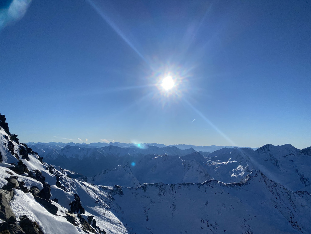 Tolle Weitsicht heute