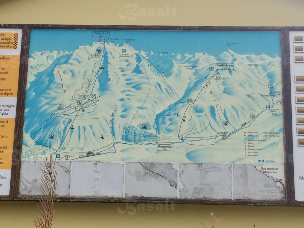 ^ Detail Pistenplan inkl. dem nicht verbundenen Gebiet Gemsstock