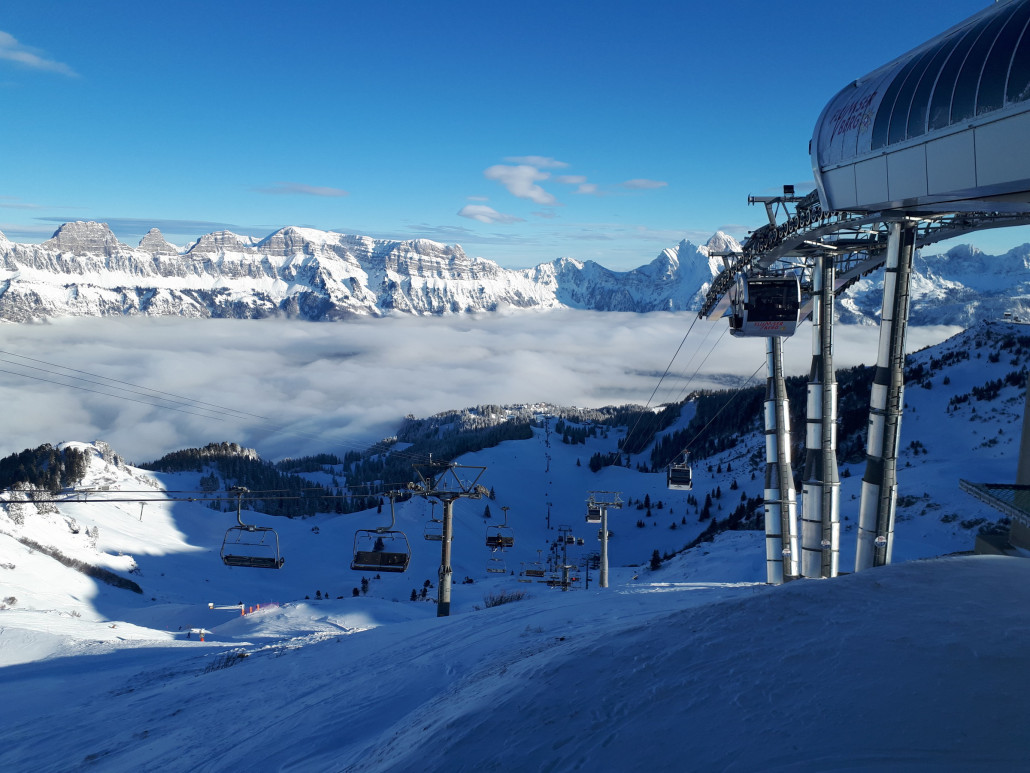 Hochnebel geht genau bis Tannrnboden