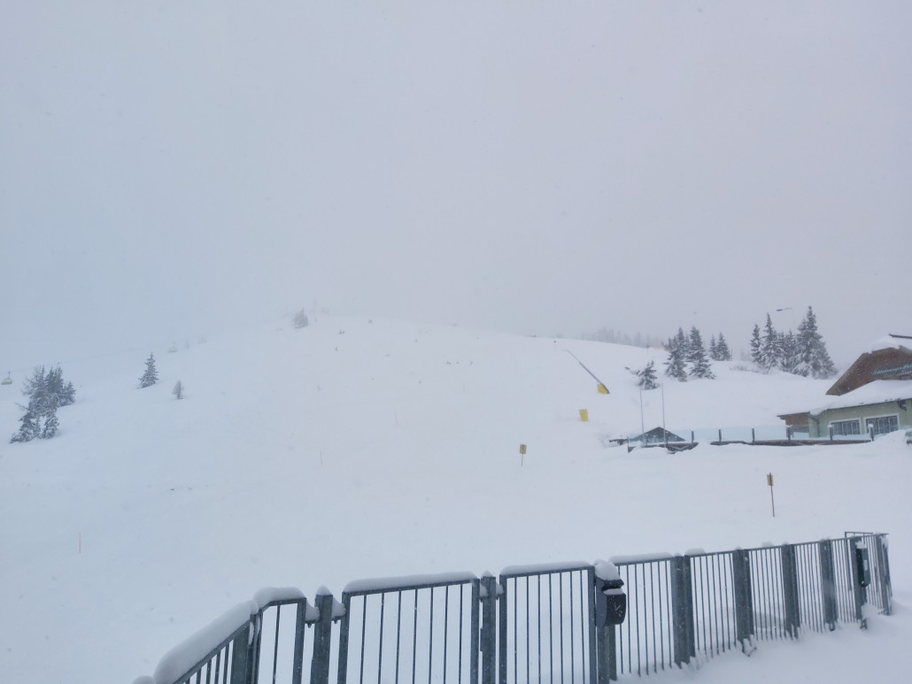 Bergstation von der Hauptbahn.