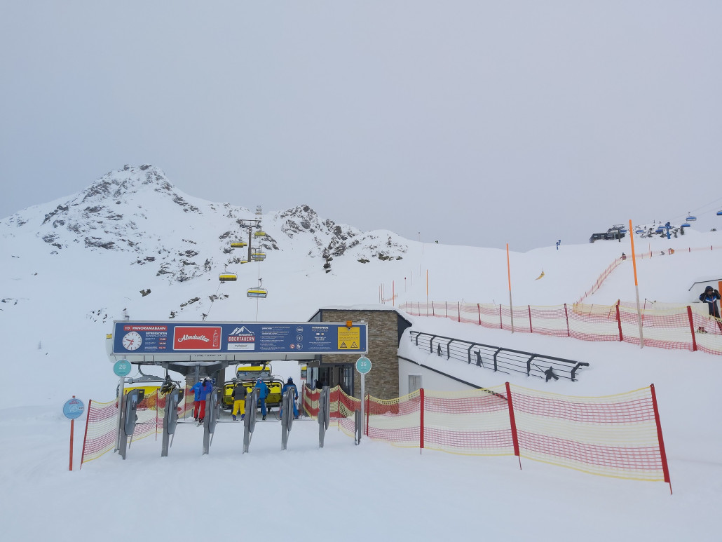 Hier an der Panoramabahn mussten wir gleich noch eine Fahrt einlegen.