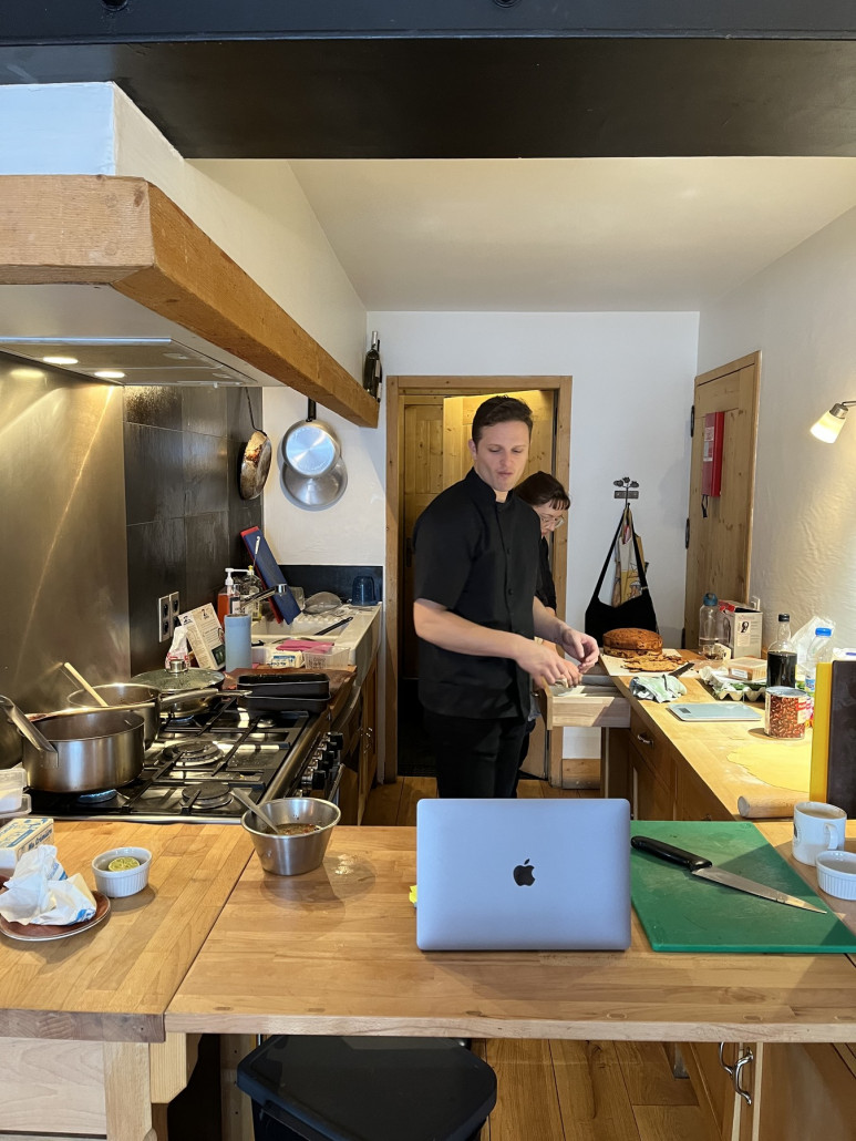 Bereiten alles für Heute Abend vor