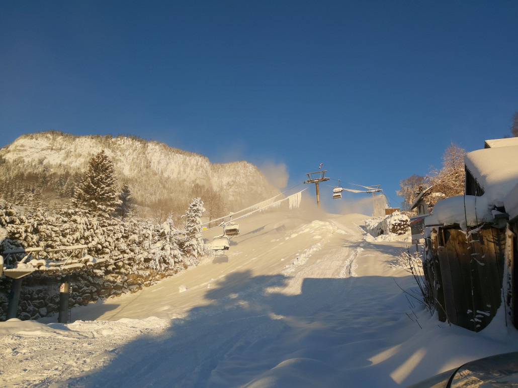 Talstation in Tauplitz, welche natürlich öffnen könnten.