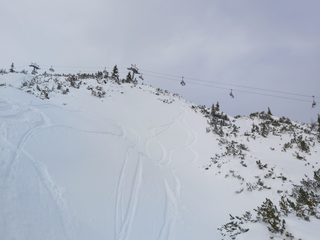 Und so sieht es von unten aus.