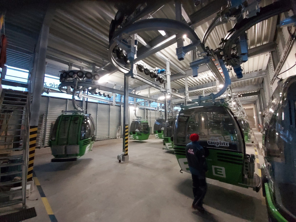 Beim Garagieren wurde noch etwas zu geschaut und dann gehts heim.