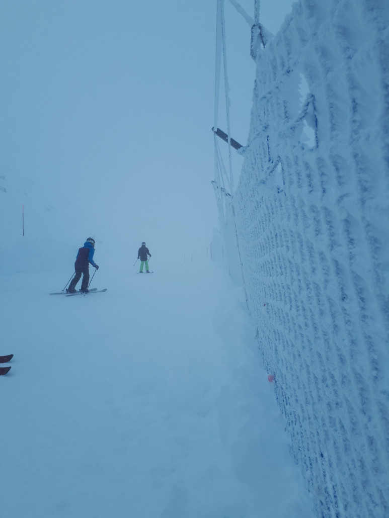 Tolle Schnee Kulisse.