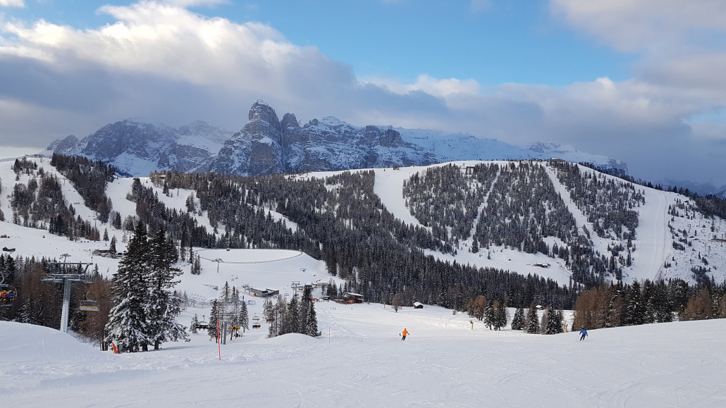 Im Reich der kurzen gelben Sesselbahnen in Alta Badia