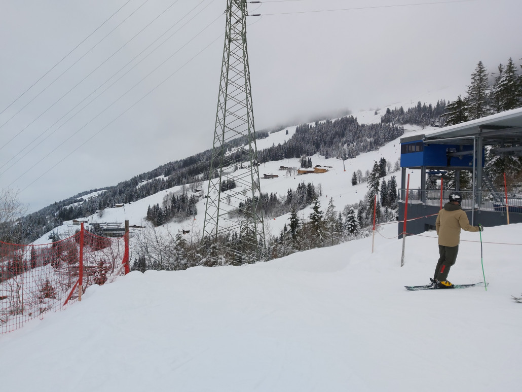 Man muss auch durch das Drehkreuz, um diesen Zieher weiter fahren zu können.