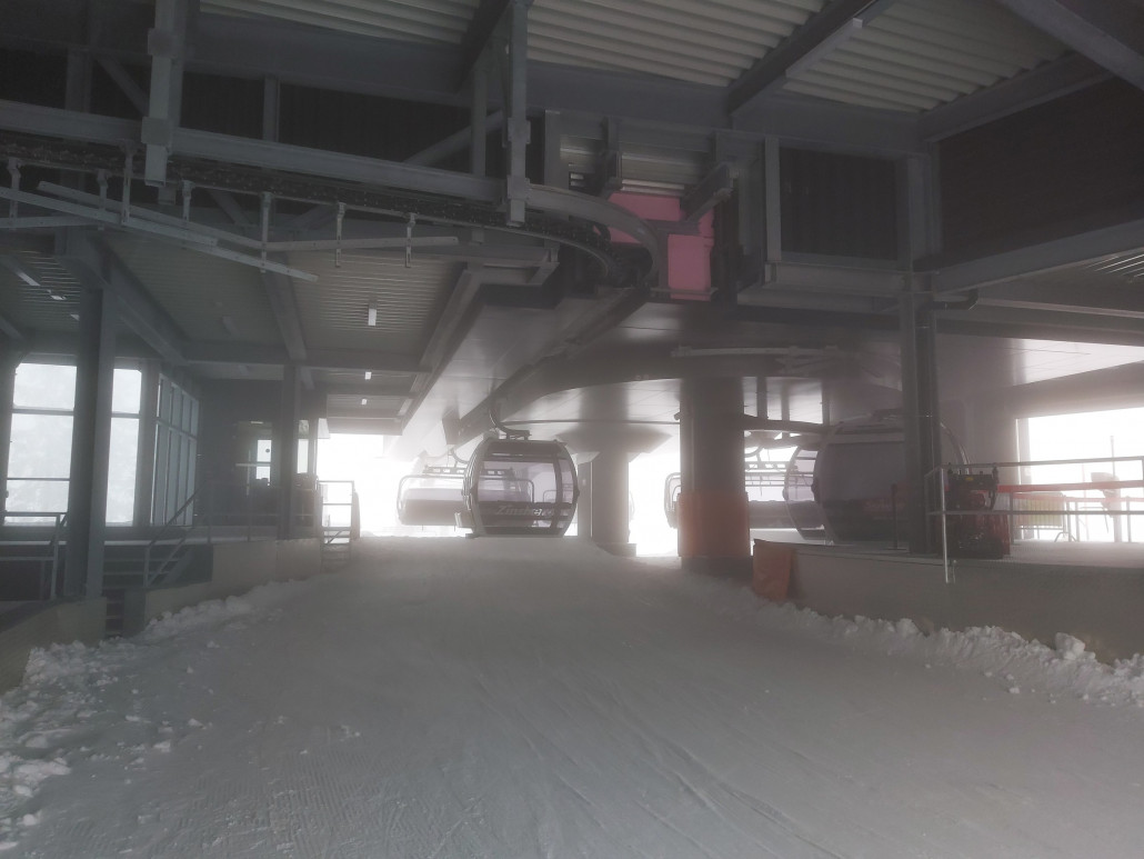 Sehr schönes Bild an der Zinsbergbahn.