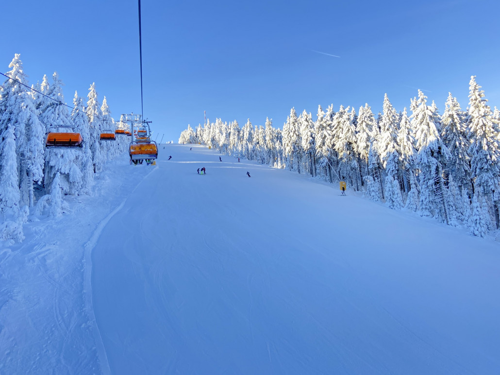 Blick zur Parazovka, sieht lecker aus