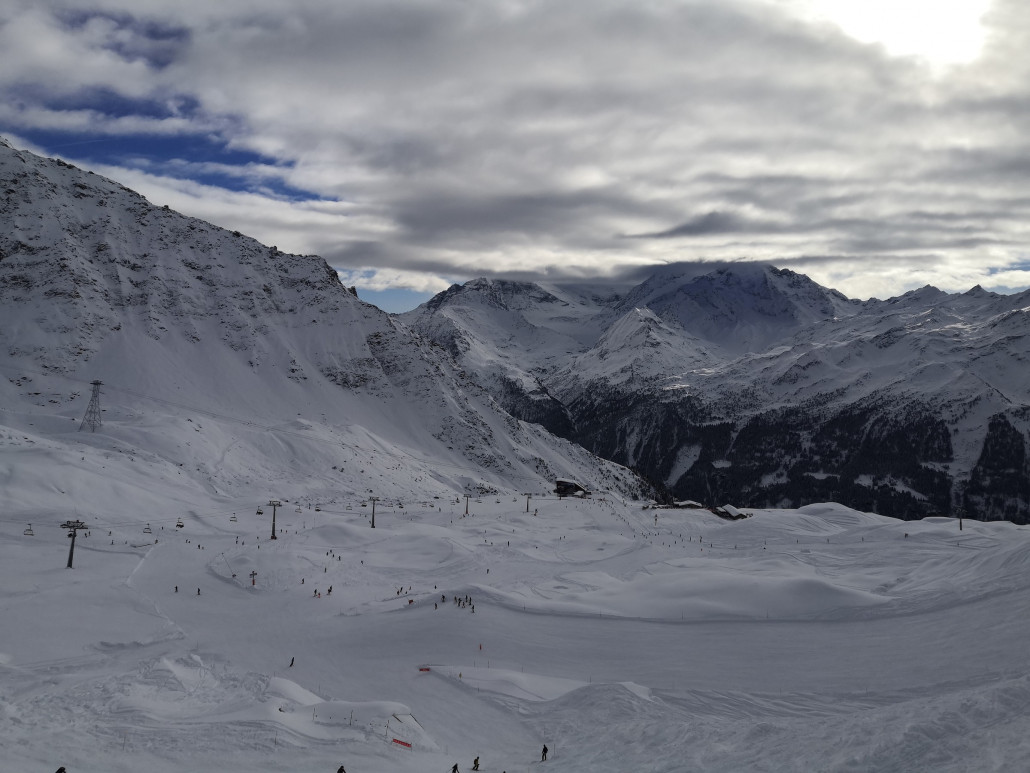 Die Wolken sind aufgezogen.