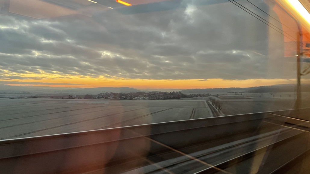 Dieses Draußen, zu dem die Lichtstimmung passte!