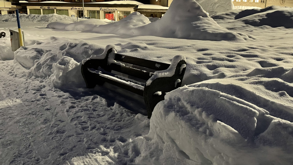 Wow, soo viel Schnee!