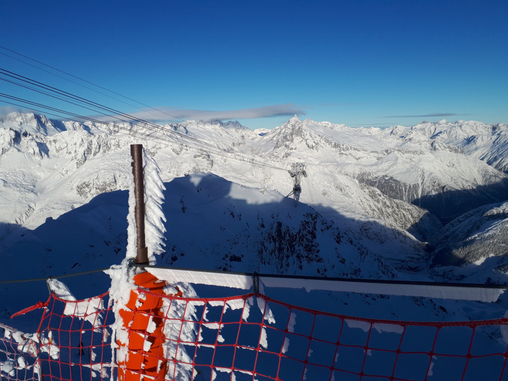 Traumhafte Stimmung oben am Gemsstock!