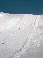 Piste 5 - halb so breit wie gewohnt