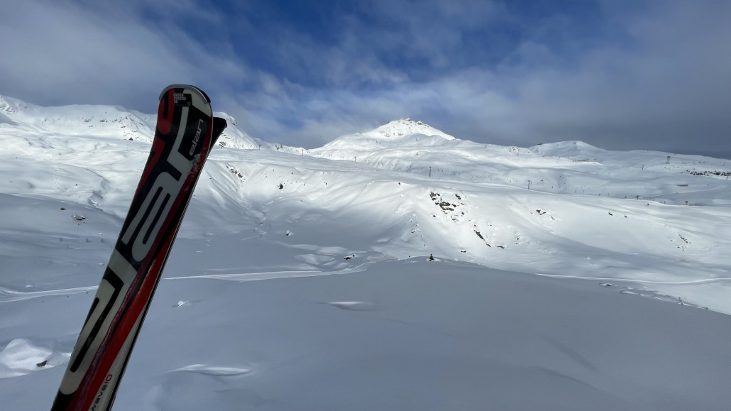 Weiß! Schnee! Wohin das Auge sieht!