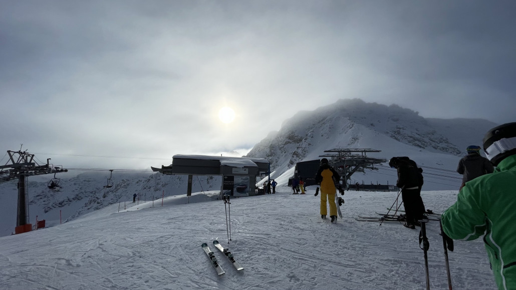 Die Sonne kämpft stellenweise noch…