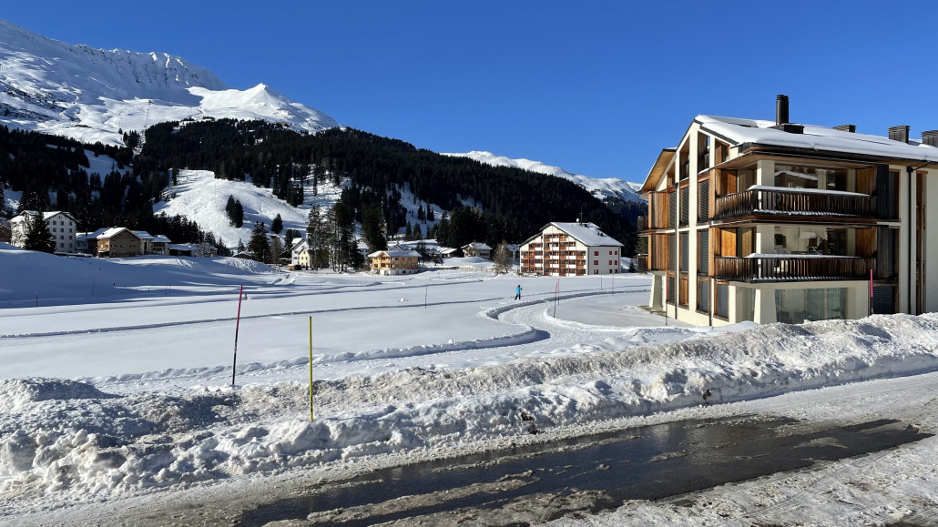 Der Blick dort auf Lenzerheide :)